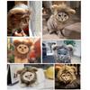 Lightweight Cat Mane Wig Face Opening Pet Wig Washable Mane Wig for Cat  Indoor Cat Wear