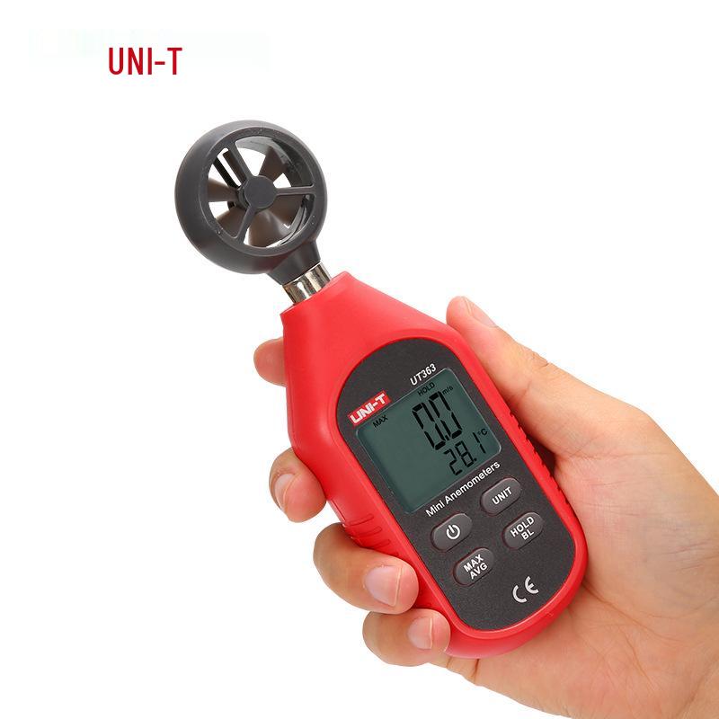 Uni-T UT363 Series Bluetooth Digital Anemometer for Air Volume, Velocity, and Temperature Monitoring