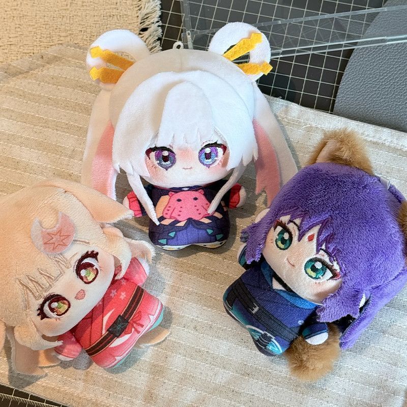 10cm Stuffed Cosmic Anime Princess Kaguya Iroha Sakayori Plushie Doll Toys Plush Pendant Keychain Doll Birthday Xmas Gifts