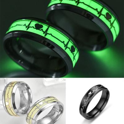 Anello da donna liscio, affascinante, semplice e durevole