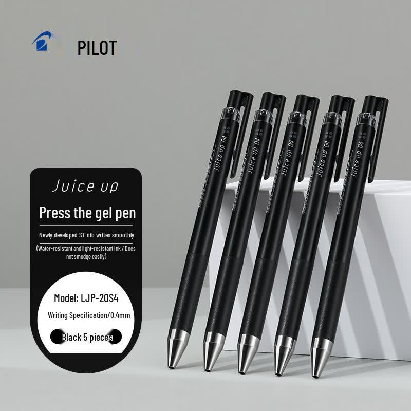 Гелевая ручка PILOT Juice Up Click, 0,4 мм, черная 0.4mm
