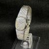Used [Working Item] TISSOT Manual Winding Silver Ladies Watch Oval Type Operation Confirmed Tissot