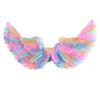 Colorful Angel Feather Wings Costume for Adults and Kids - Perfect for Halloween, Christmas, and Children's Day.