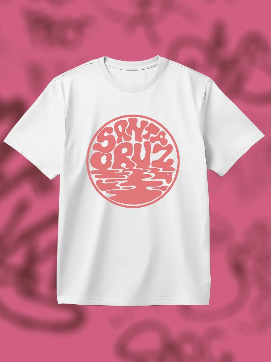 Pink Santa Cruz T-shirt M