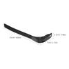 4Pcs Tall Taper Dinner Candles Unscented Black 10 Inch Cotton Wick Smokeless Elegant Long Burn Time Romantic Decor