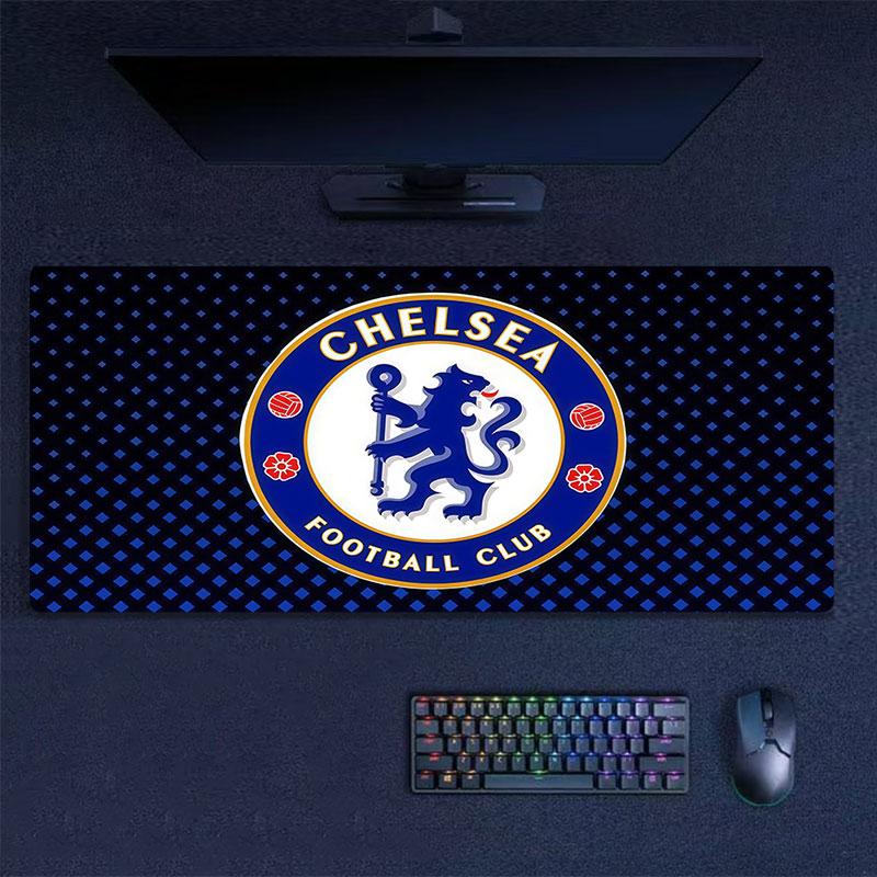The Blues Mouse Pad, Large Gaming Desk Mat, Non-slip XXL Mousepad for Laptop & Tablet, Mini PC Playmat with Stitched Edges