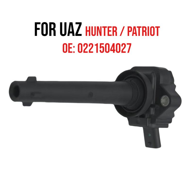 Car Ignition Coil 0221504027 For UAZ Hunter 2004-up Patriot 2005-up 2.7L Replacement Parts