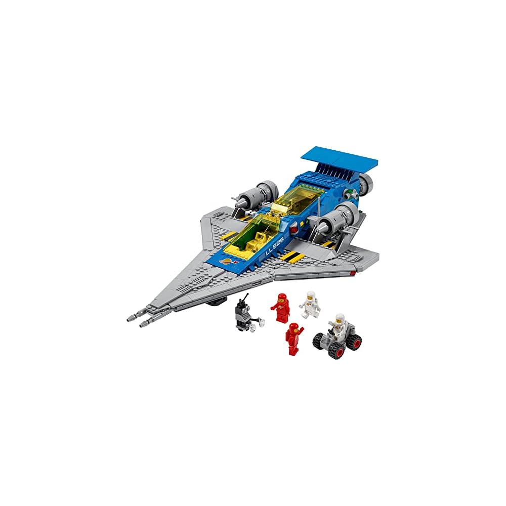 LEGO Galaxy Exploration Team 10497 Building Blocks Toy Space Airplane for Kids and Adults