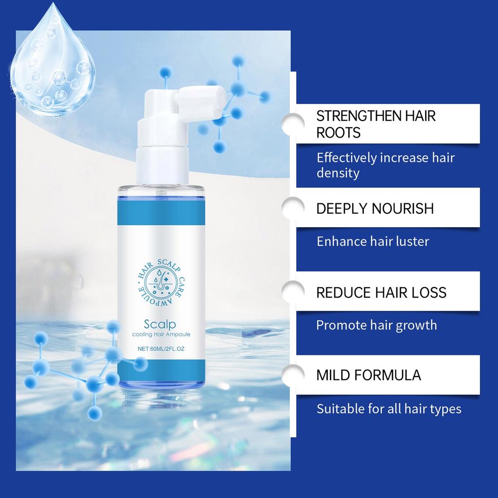 Hair Growth Oil Effectively Nourishes Hair With Continuous Use Of Rejuvenating Hair Healthy Hair Growth Spray(60ml