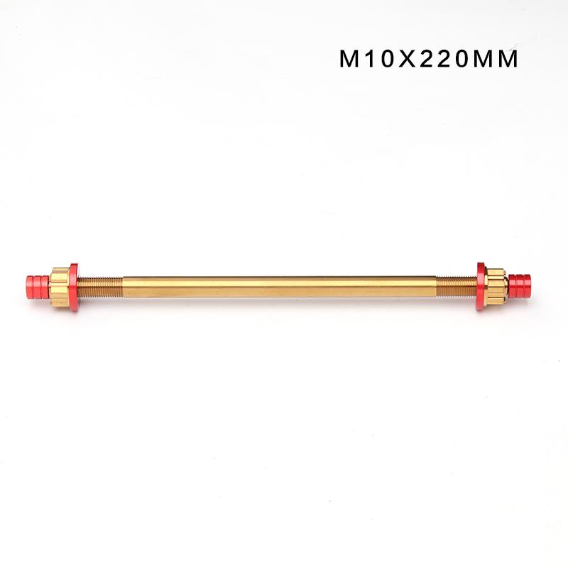 Motorcyle Parts Front Rear Wheel Hub 250mm Rainbow Axle Shaft Axis Sleeve Fit PIT PRO Trail Dirt Bike QUAD ATV