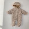 Children's Winter Cotton Jacket Baby Children's Lamb Fleece Thickened Jacket Baby Winter Warm Top Girls' Fleece Cotton Jacket