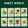 Insect Animals Model Set Building Blocks Toy Assembly Bee Dragonfly Mantis Bricks Toy Interesting Animal Ornaments For Kids Gift