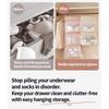 Breathable Hanging Closet Organizer Large Capacity Mesh Storage Bag  Student Dormitories