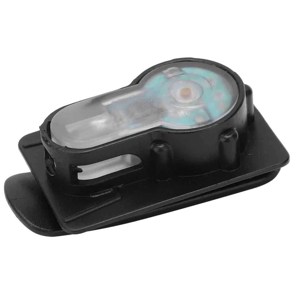 Outdoor Mini Belt Clipon Survival Light IPX8 Waterproof Vest Clamp Safety Signal Lamp