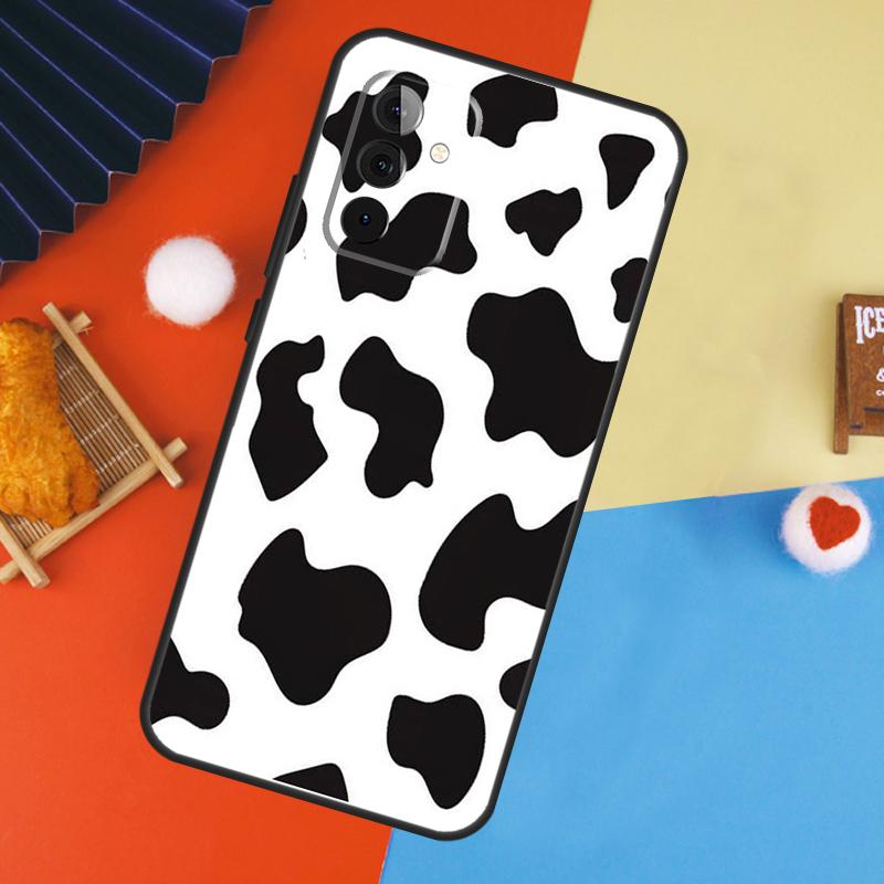 Cow Print Case For Samsung Galaxy A54 A34 A14 A55 A35 A33 A53 A13 A23 A17 A06 A16 A56 A36 A52 A32 A15