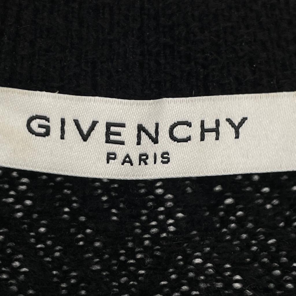 Givenchy BW905T4Z3W Cropped Pullover Knit Tops XS Black WhiteUsed