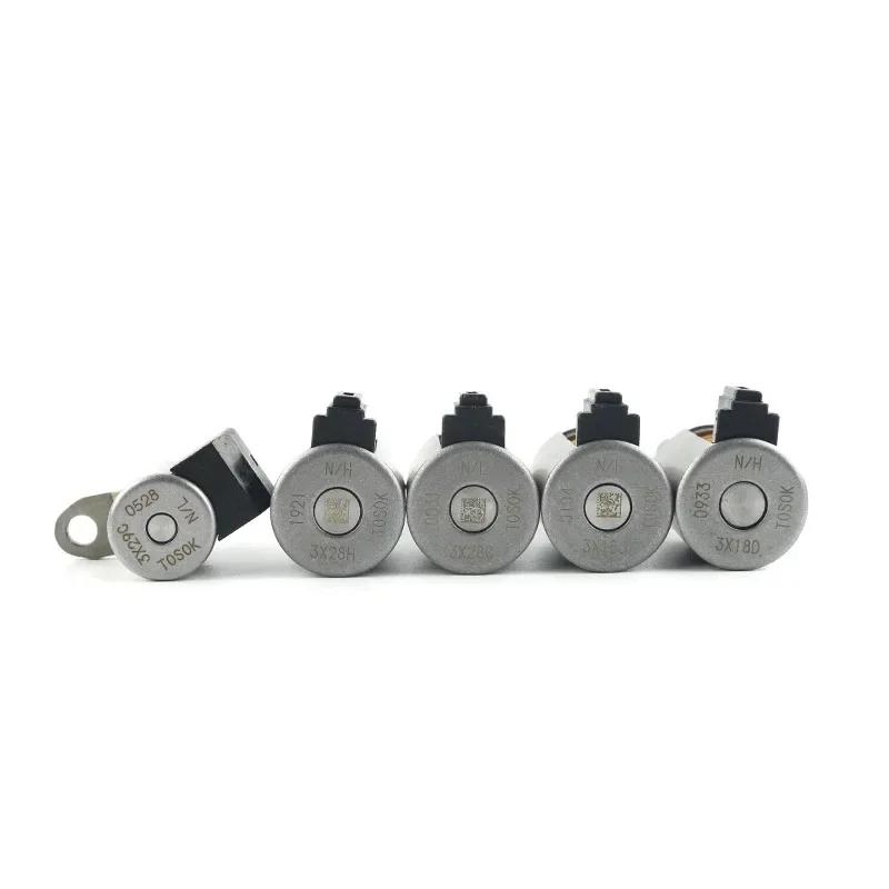 JF015E RE0F11A CVT Getriebe Magnetventil Satz Passend für Nissan Tiida Sylphy Sentra Versa Sunny Ventilkörper Teile
