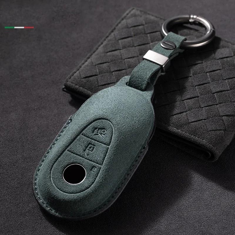 Interior Mouldings For Mercedes Benz A C E S Class GLC CLA AMG W177 W204 W205 W212 W213 W176 Car Accessories Alcantara Car Key C