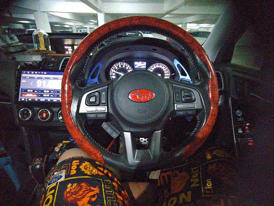 58mm 2025 New Car Steering Wheel Center Logo Emblem Sticker for Subaru Outback Legacy Forester Impreza Tribeca WRX DRL XV STI xx11