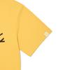 WACKY WILLY Point Graphic Short Sleeve T-Shirt Yellow