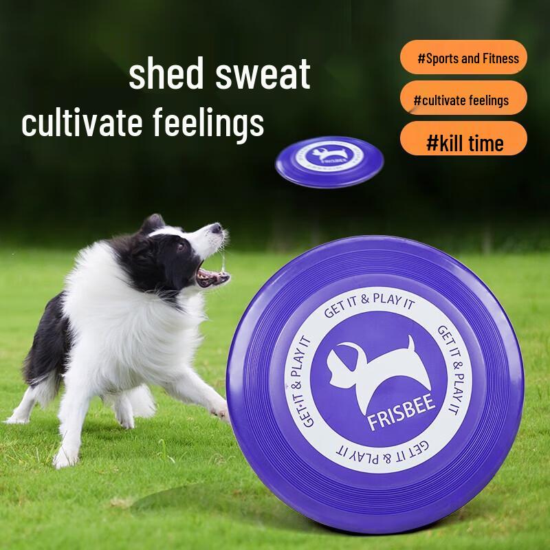 EETOYS Durable Interactive Dog Frisbee Toy