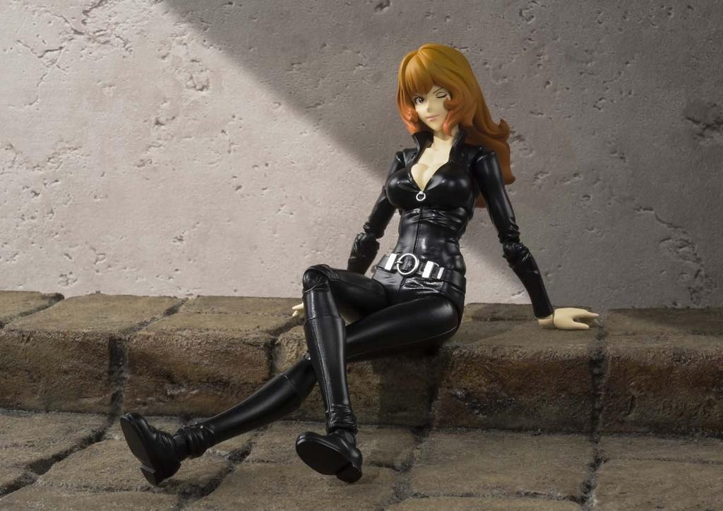 TAMASHII NATIONS Lupine the Third Fujiko Mine approximately 135mm painted movable figure S.H.Figuarts ABS&PVC