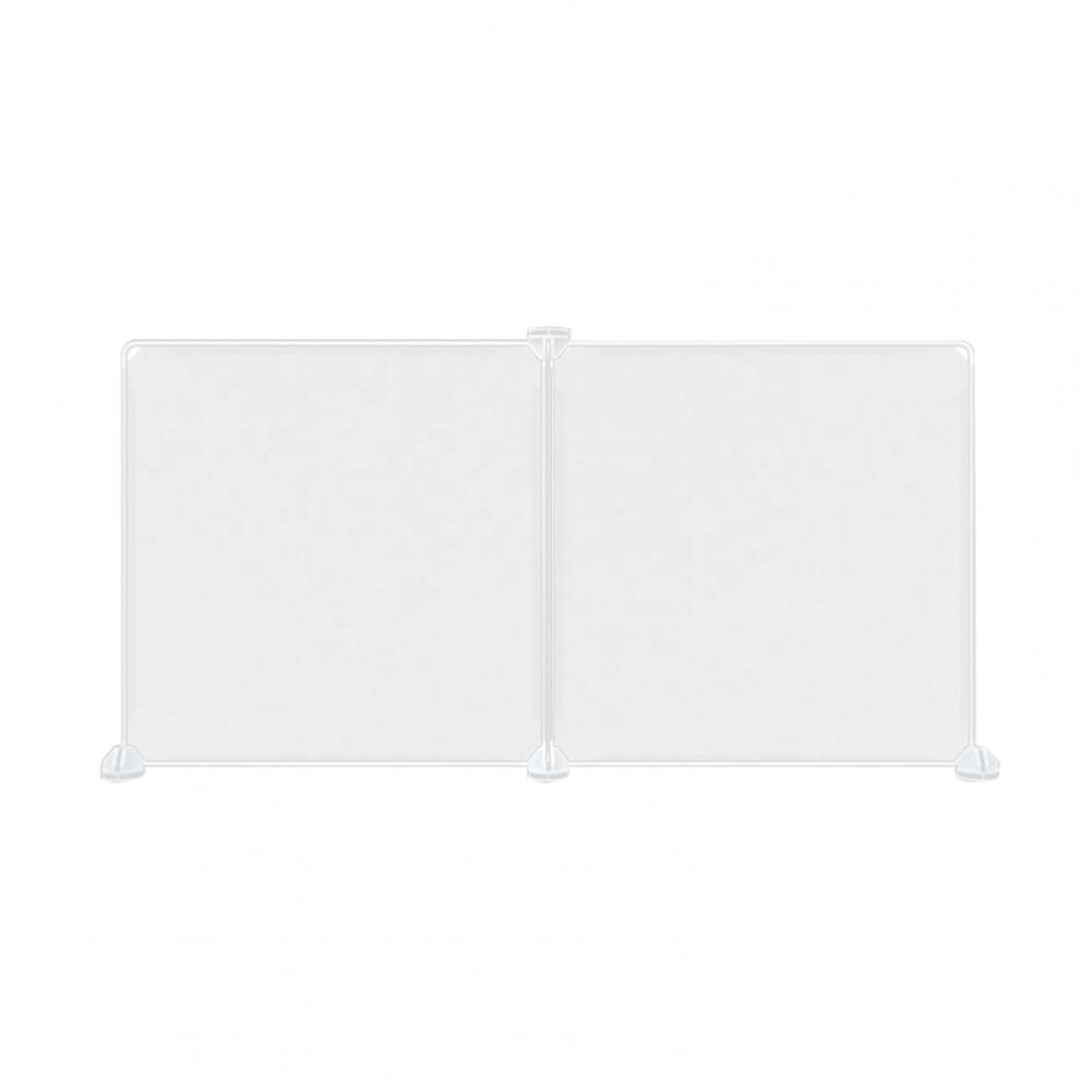 Прозрачная съемная перегородка из смолы настольная прозрачная доска разделительная перегородка для стола для школы офиса дома стеллаж для хранения коробка 30 40cm чистый 900₽