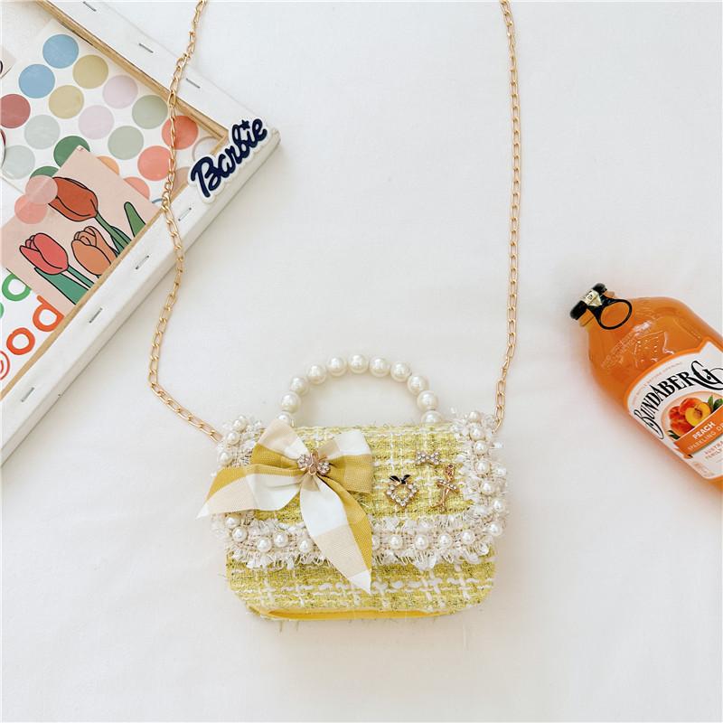 Stylish Girls Bowknot Handbag Charming Korean Inspired Princess Crossbody Bag