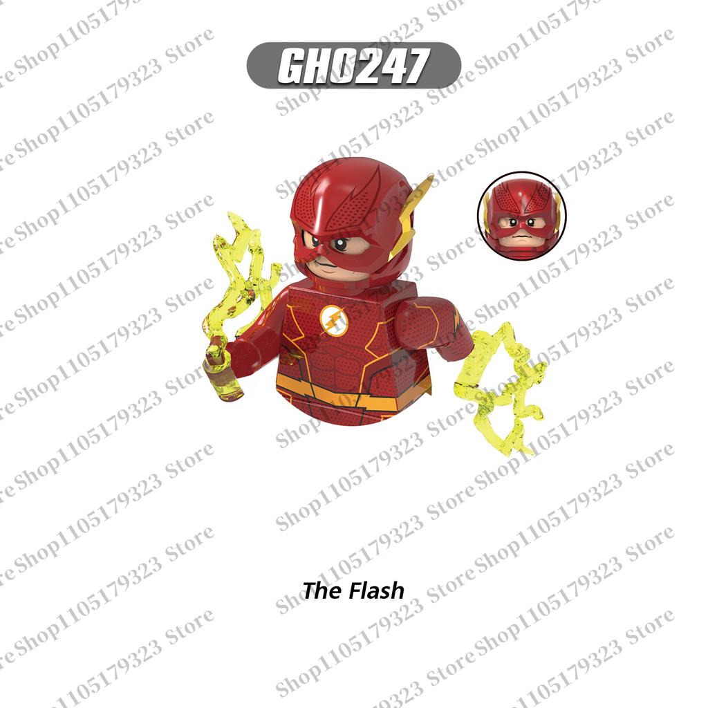 Hot toy dolls building block Mini action Superhero The Flash Superman Brick block toys children's toys gifts
