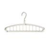 Folding Clothes Hanger Multi Slot Wardrobe Storage Rack New Rotating Hanger  Closet Storage