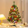 50cm Christmas Tree Set Christmas Decor With Lights Desktop Mini Christmas Tree Ornaments New Year Party Decoration Gift Navidad