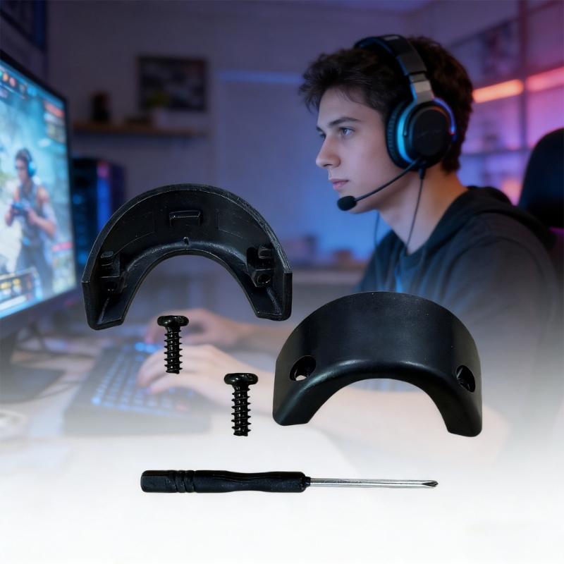Durability Headband Beam Buckle for Headphones Buckle Clip Securely Fit Easy Installation Using High Strength Plastic