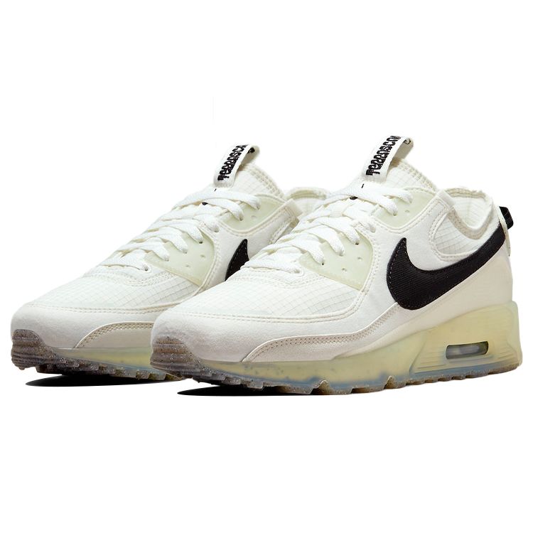 Nike Air Max Terrascape 90 Sail Unisex Sneakers Hvit Svart Sjøglass DH2973-100