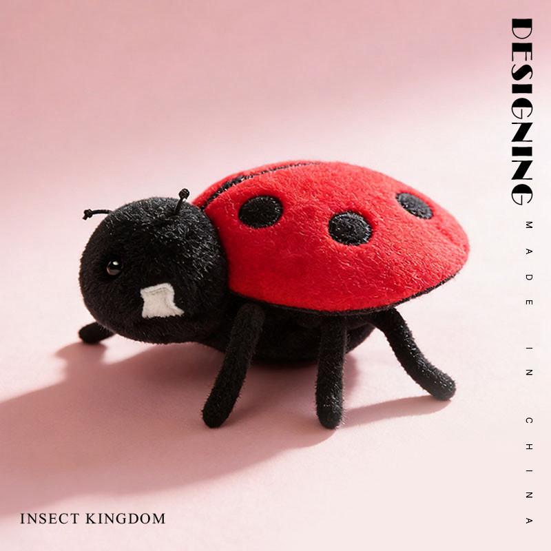 Compleet Insect Pluche Speelgoed 6 Soorten Spin Bidsprinkhaan Mier Vlinder Bij Lieveheersbeestje Educatieve Collectie Natuur Thema Cadeau
