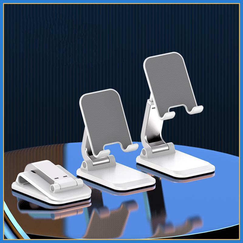 For Foldable ABS Desktop Mobile Phone Stand For iPad iPhone 13 X Smartphone Support Tablet Desk Cell Phone Portable Holder Bracket