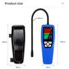 LD-600 Brenngas-Leckdetektor Halogen-Kältemittel-Lecksucher R134a FCKWs HFKWs Gasanalysator Mit Alarmsonde