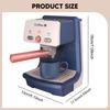 Kids Coffee Machine Toy Early Educational Toys with Light and Sound Kitchen Playset Role Play for