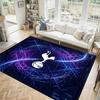 Tottenham Hotspur Design Kristal Fluweel Tapijt Gezellig Niet?Antislip Bedrukt Tapijt Voor Slaapkamer Woonkamer Entree