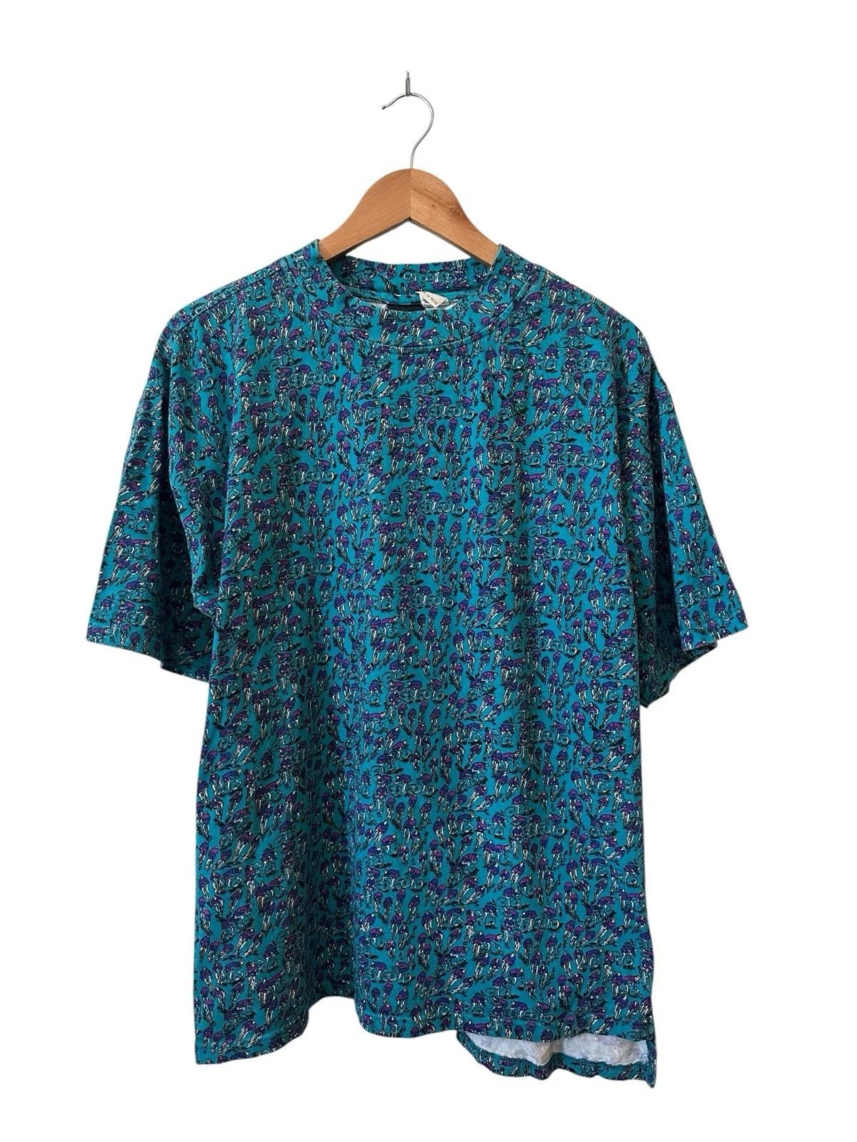 

Vintage Performance Cycling Shirt Men’s Large Cotton 90’s All Over Print Biking 3XL