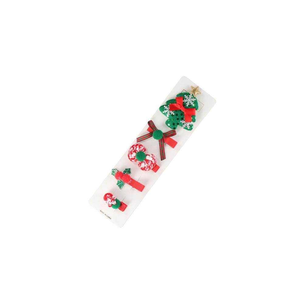 Erwachsene Top-Clip Kinder Weihnachtsbaum Haarspange Niedlicher Kopfschmuck Haaraccessoires Weihnachten Haarspange