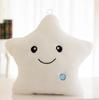 Colorful Five-pointed Star Luminous Glowing  Soft Plush Children Cute Toy