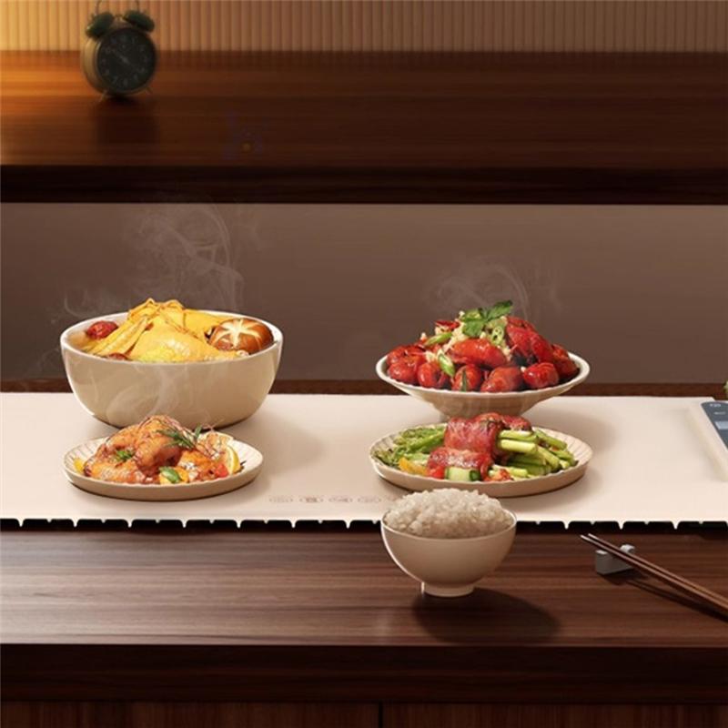 Practical-Home Warming Board Table With Food Storage Insulation Board Hot Food And Rice Constant Temperature Board