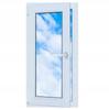 Finestra PVC Antracite 50X80 Sinistra Nuova 500X800 Mm Vasistas-Apertura a Sbalzo Doppio Vetro