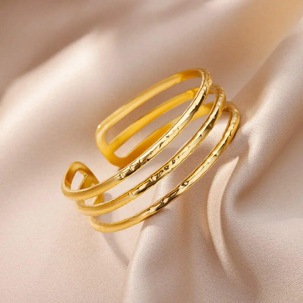 Jesus Bangles Bracelet for Women Stainless Steel Gold Color Luxury Bracelets 2024 Jewelry Pulseras Mujer Bijoux