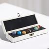 9 Planets Gift Box Natural Crystal Ball Ore Specimen Galaxy Quartz System Stone Solar Memor Astronomy Gift Model Line Colle W7R4