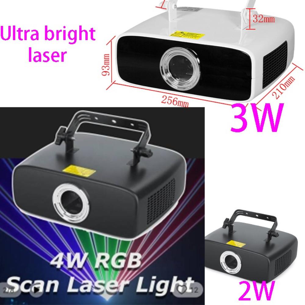 Disco Laser Projector Disco Voice Control+DMX DJ Stage Light Full Color Animation Laser Party Laser Light