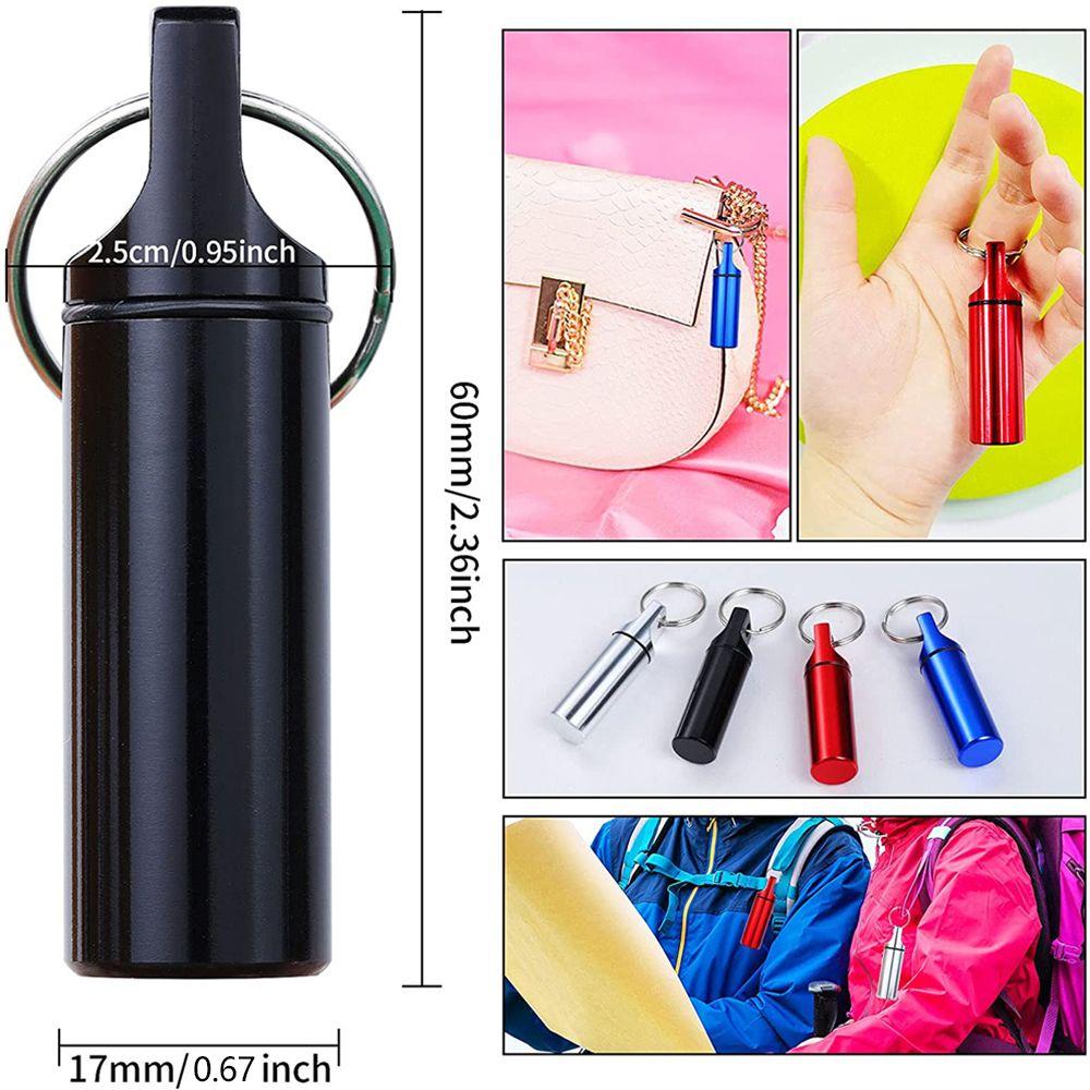 Box Outdoor Tablet Container Capsule Vitamin Pill Storage Box Pill Case Keychain Pill Bottle