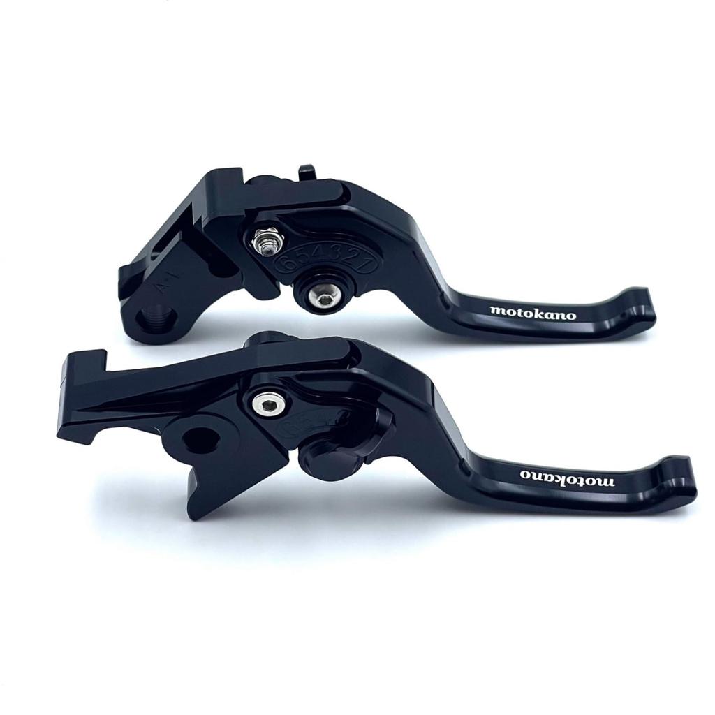 Motokano Lever for Rebel Rebel Adjustable Short Brake Lever 2-finger Brake/clutch 250, 500, 6-position (black)