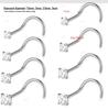 Versatile Piercing Jewelry Set: Nose Rings, Lip Studs, Tongue Rings
