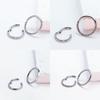 316L Nahtloser Offener Nasenring-Hoop - Europäischer & Amerikanischer Stil Körperpiercing Schmuck